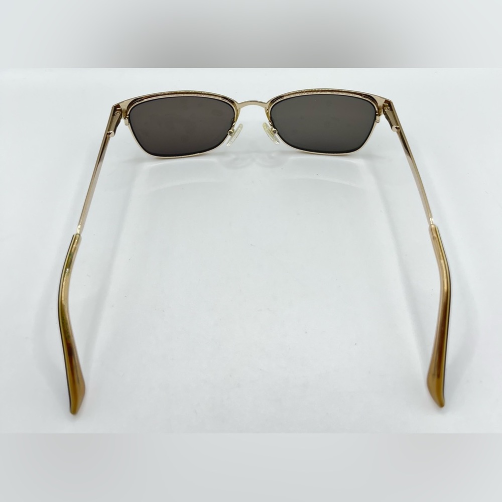Guess GU2550 Black Gold Oval Sunglasses Frames Only - Picture 6 of 8